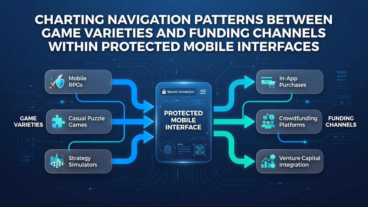 Mobile casino interface showing navigation between game categories and secure payment sections